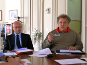 L'Assessore Daniele SALERNO in conferenza stampa (click to enlarge)